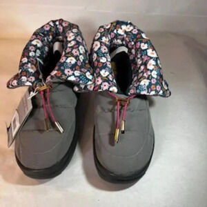 NEW Hey Dude Gray Margot‎ Eco Lightshell Girls Sneakers Booties Shoes NWT